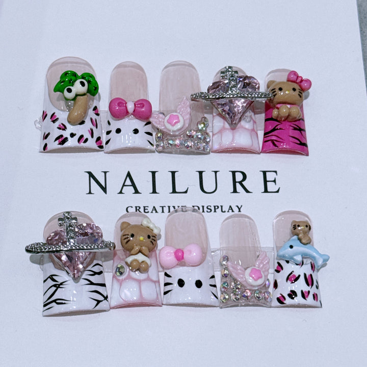 Creative 3D Nail Art Decor Set