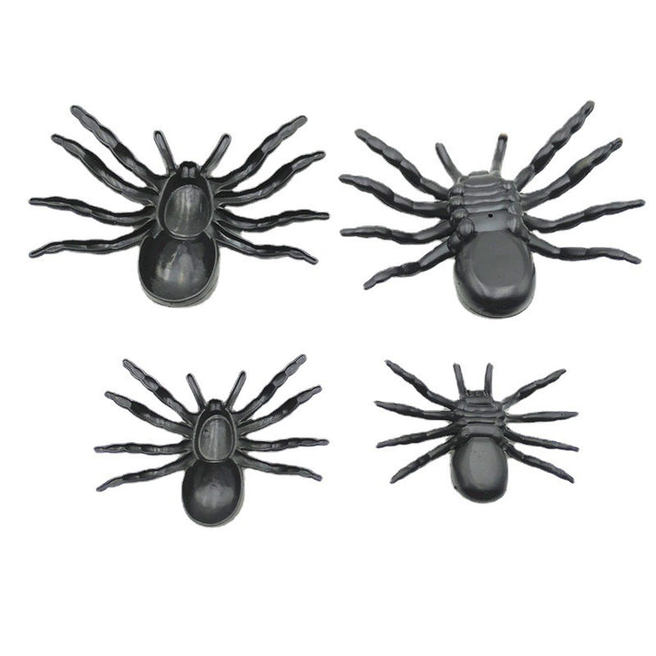 Realistic Halloween Spider Figurines Kalsten