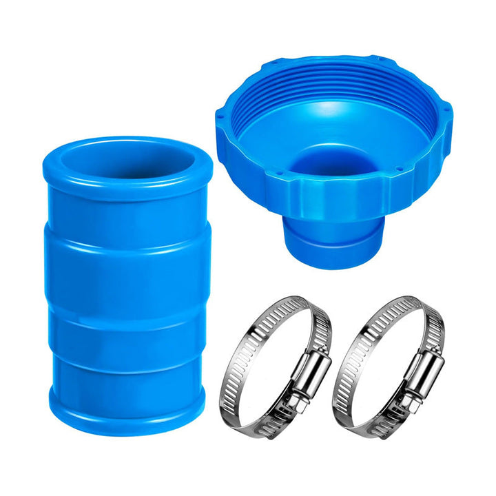 Universal fuel filler neck adapter kit with reinforced hose connector and stainless steel clamps Kalsten