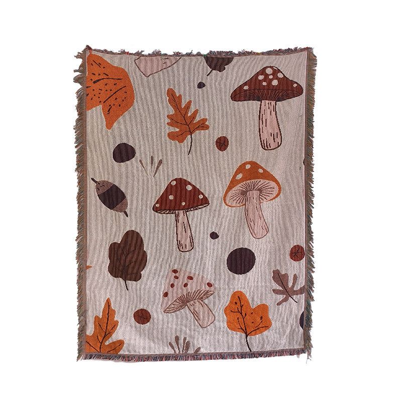 Cozy Nature-Inspired Throw Blanket