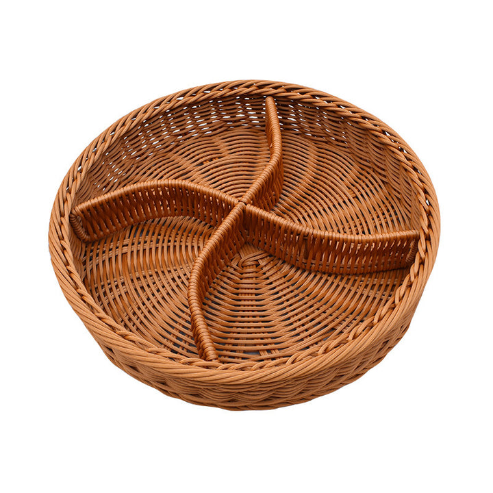 Multi-Compartment Woven Organizer Tray Kalsten