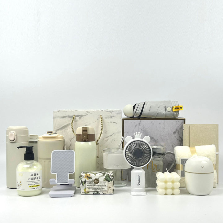 Women's set with coffee mug and portable fan Kalsten