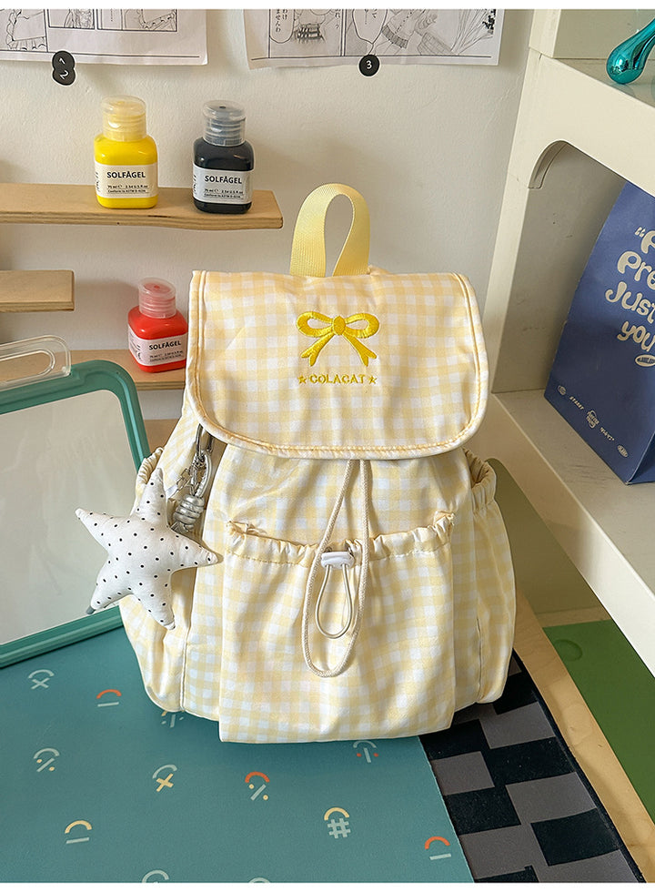 Trendy Drawstring Casual Backpack Kalsten