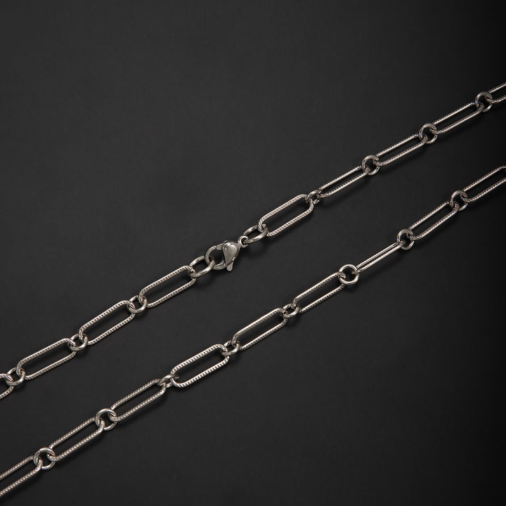 Elegant Open Link Chain Necklace Kalsten