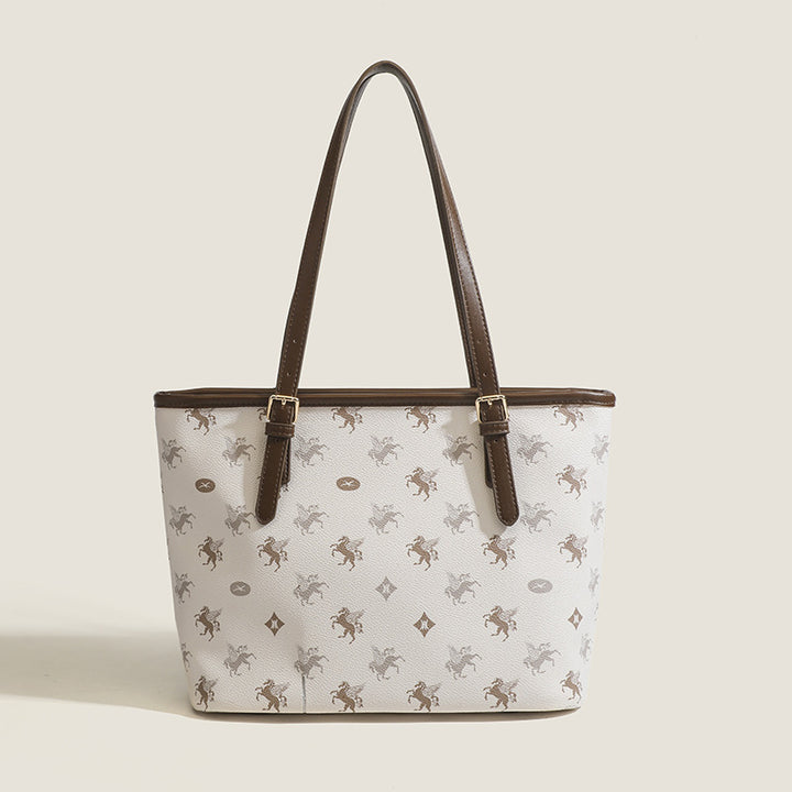 Elegant Designer Tote Bag with Unique Pattern