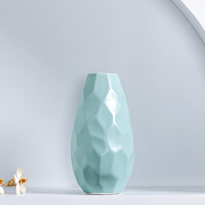 Unique Geometric Ceramic Vase Kalsten