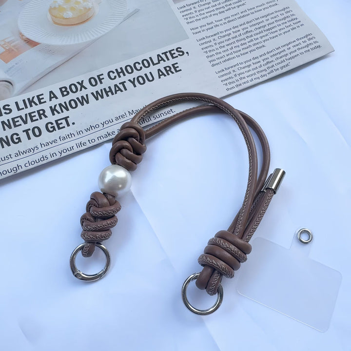 Elegant Braided Keyring Strap Kalsten