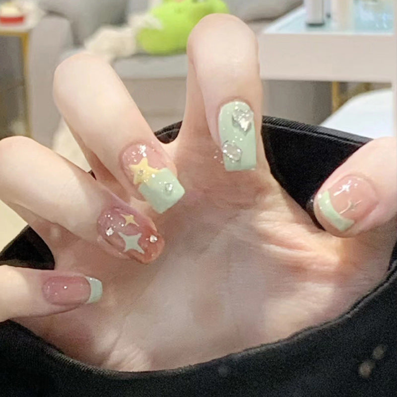 Decorative Press-On Nail Art Set Kalsten