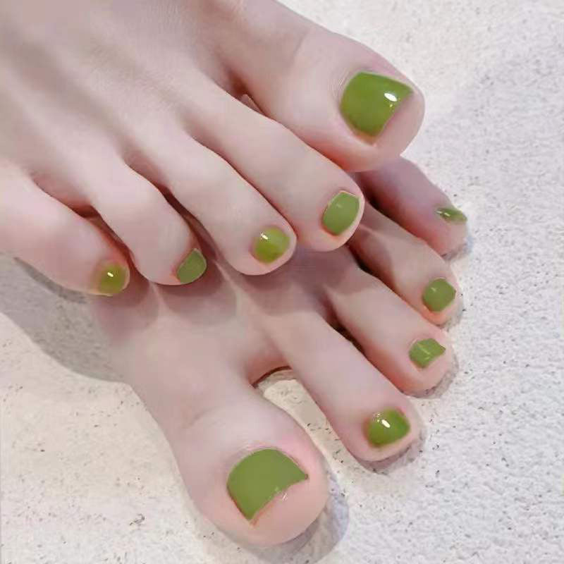 Premium Glossy Press-On Toe Nails Kalsten