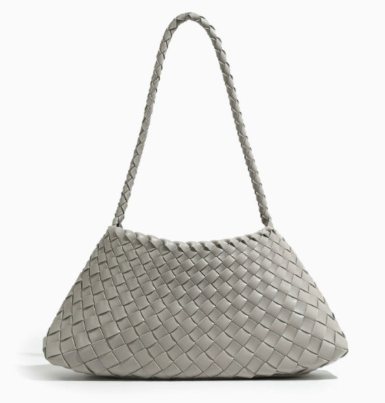 Textured Woven Shoulder Bag Kalsten