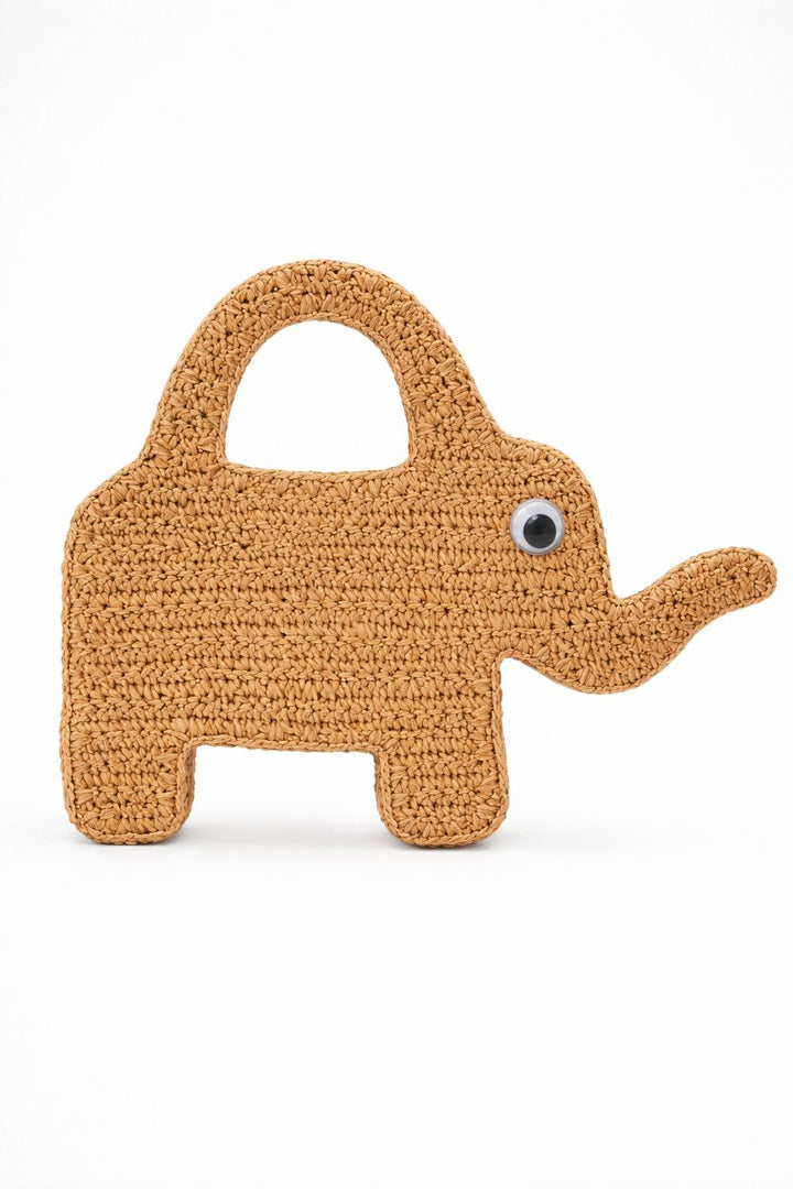 Playful Elephant-Shaped Handbag