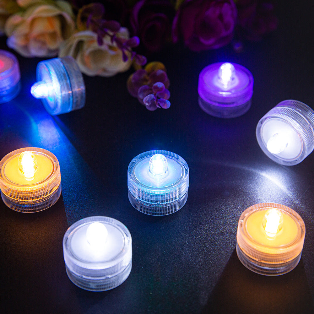 Waterproof Battery-Operated Floating LED Tea Light Set