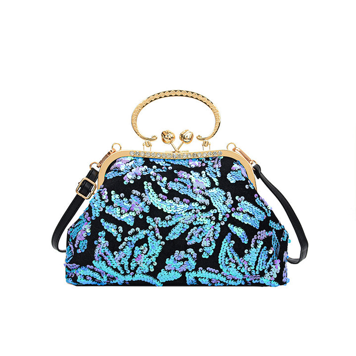 Elegant Sequined Evening Handbag