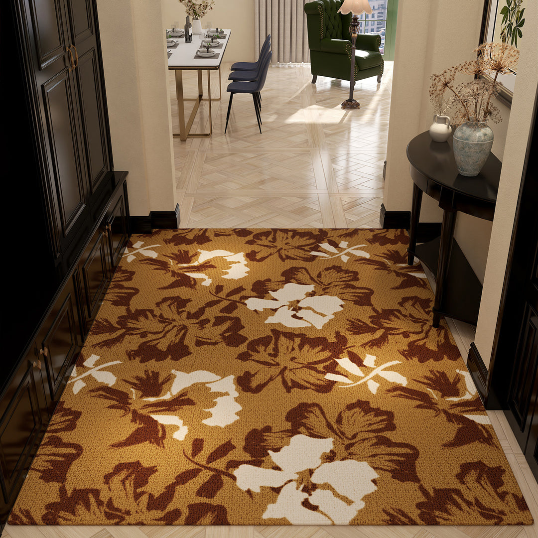 Luxurious Floral Pattern Area Rug Kalsten