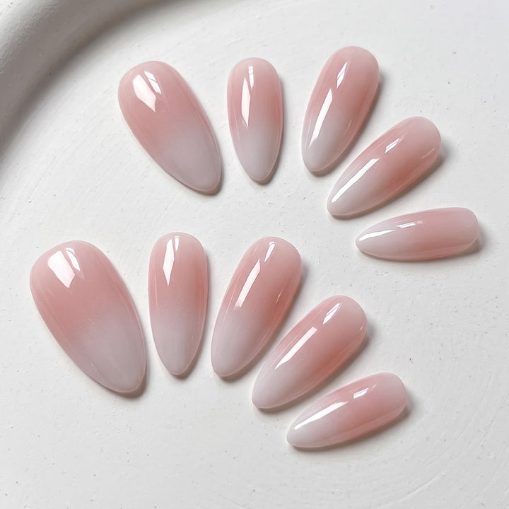 Elegant Stiletto Press-On Nail Design
