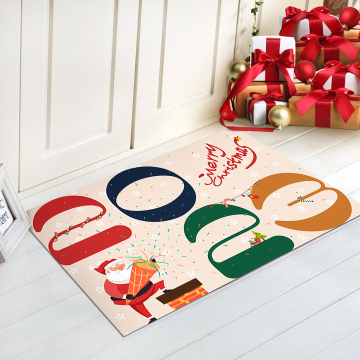 Festive Holiday Entrance Mat Kalsten
