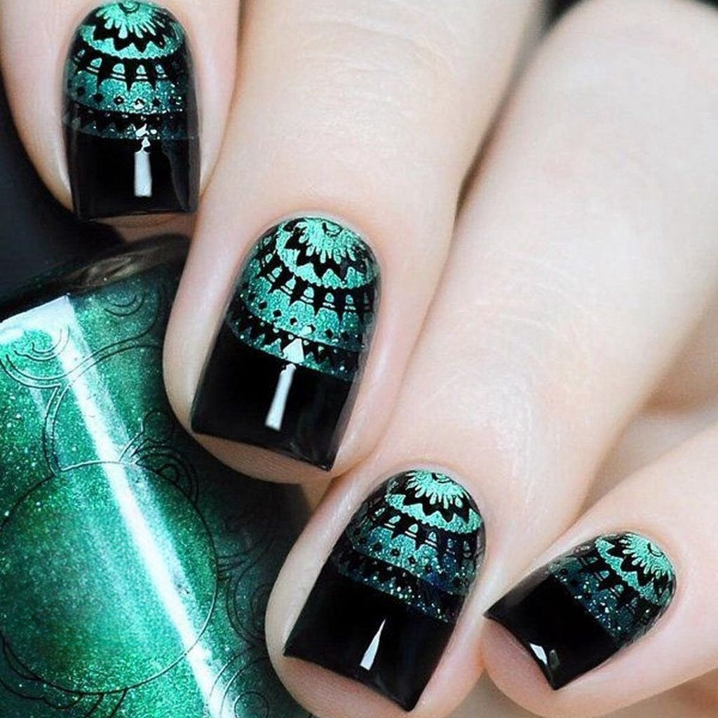 Creative ethnic style artistic nails Kalsten
