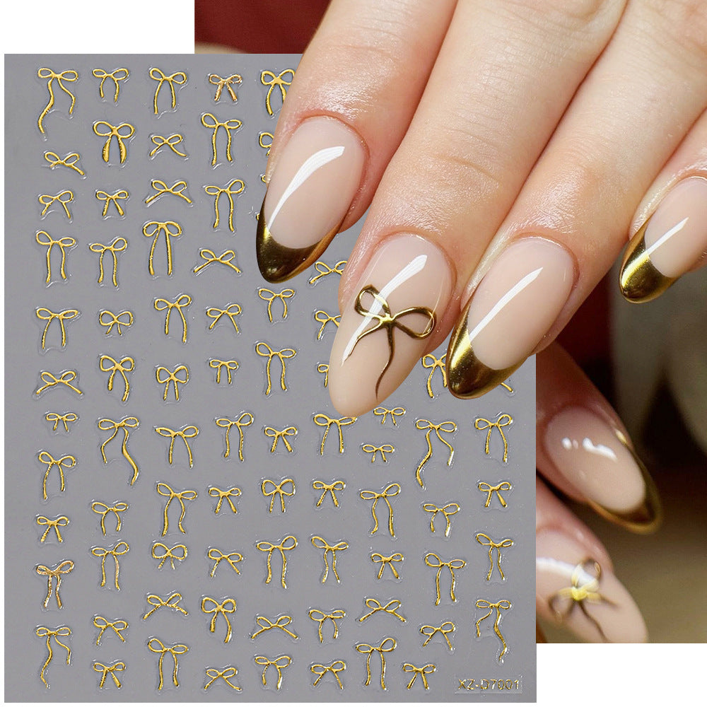 Floral Decorative Nail Art Stickers