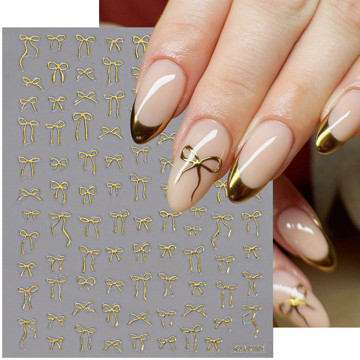 Floral Decorative Nail Art Stickers