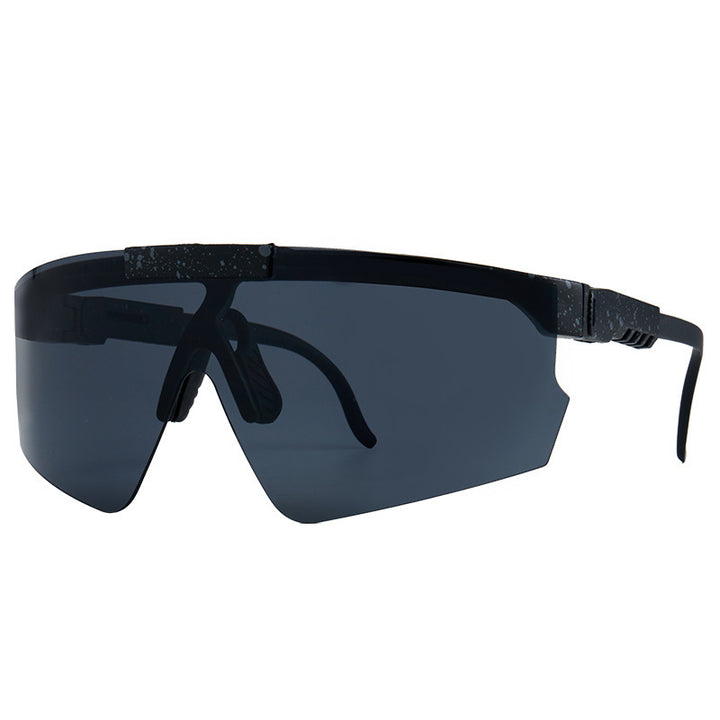 Women's sport sunglasses in modern design with large lenses Kalsten