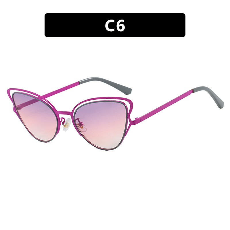 Women's Cat-Eye Glasses with Elegant Metal Frame and Comfortable Fit Kalsten
