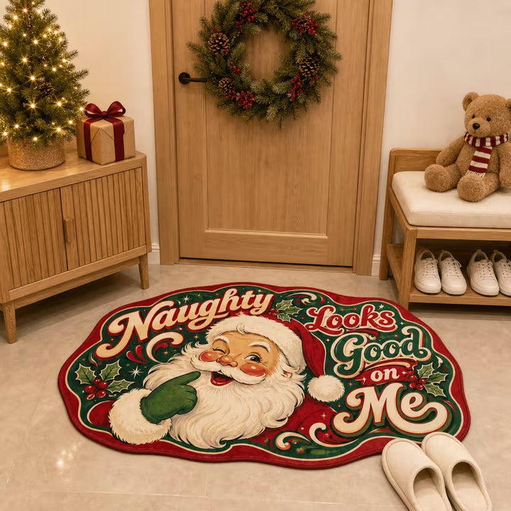 Holiday-Themed Decorative Door Mat