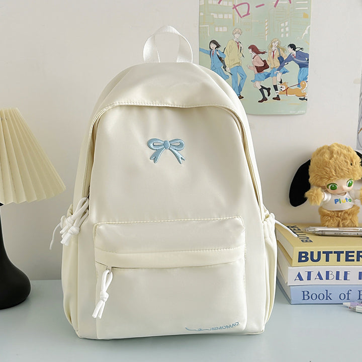 Chic Bow-Accent Backpack Kalsten