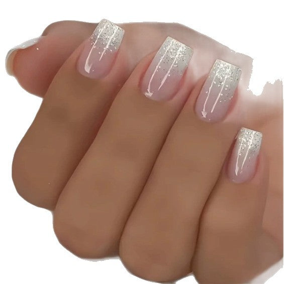 Glitzy Ombre Nail Enhancements Kalsten