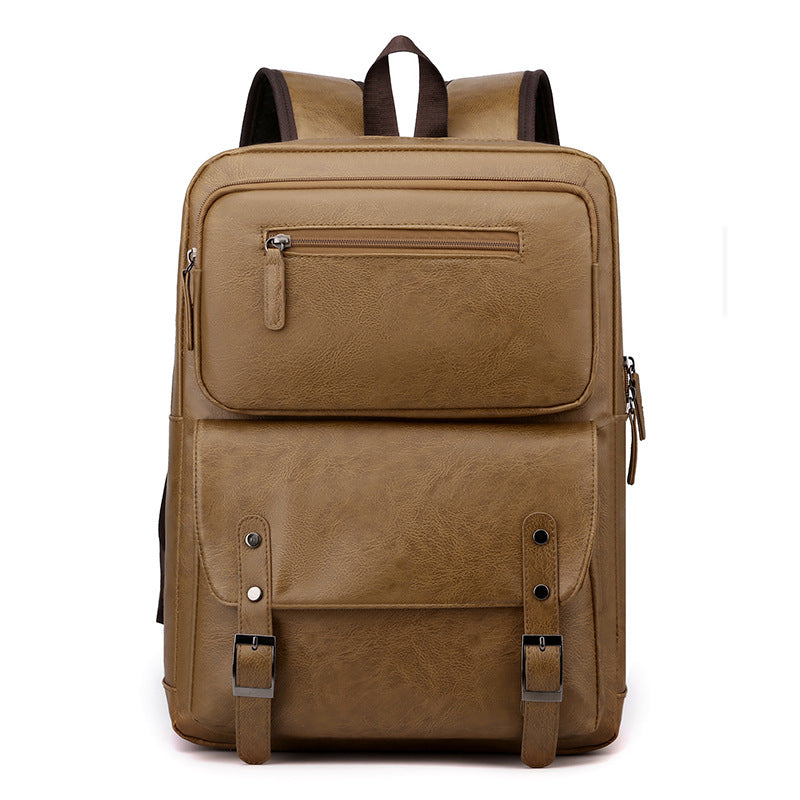 Stylish Leather Backpack Kalsten
