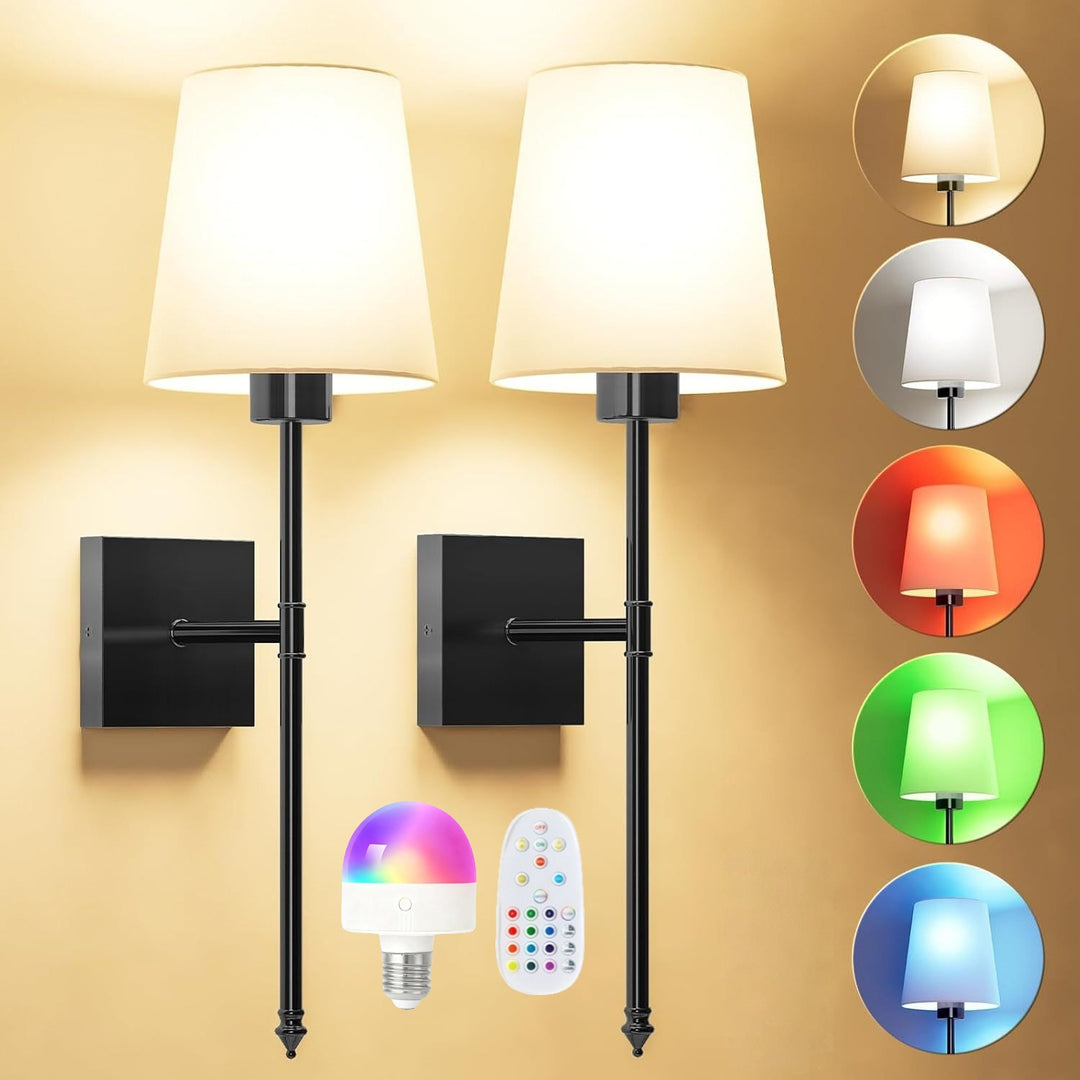 Adjustable Smart LED Wall Sconces