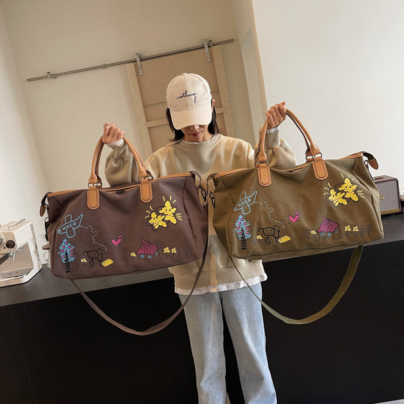 Creative Patterned Travel Duffle Bag Kalsten