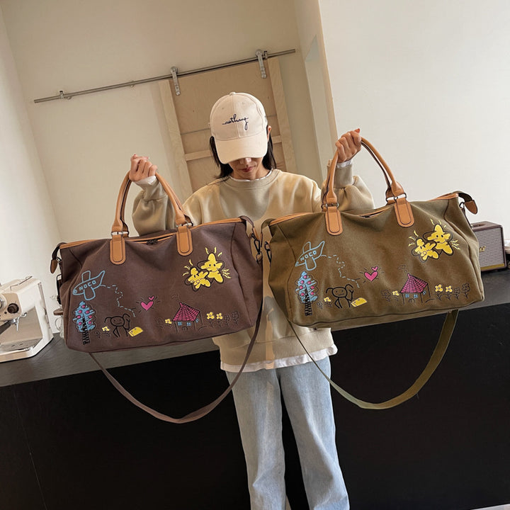 Creative Patterned Travel Duffle Bag Kalsten