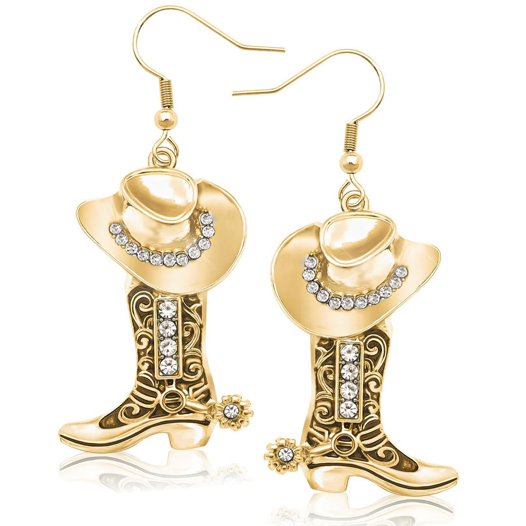 Cowboy Boot and Hat Earrings Kalsten