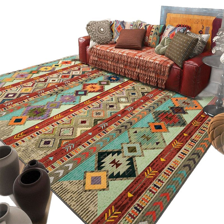 Geometric Pattern Area Rug Kalsten