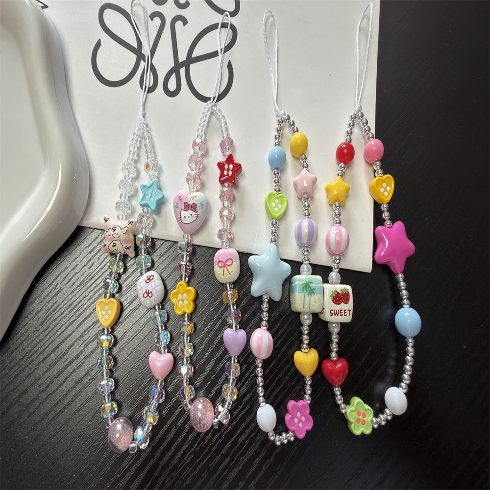 Beaded Charm Eyewear Chain Holder Kalsten