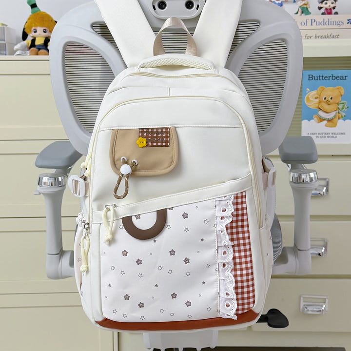 Stylish Multi-Compartment School Backpack Kalsten