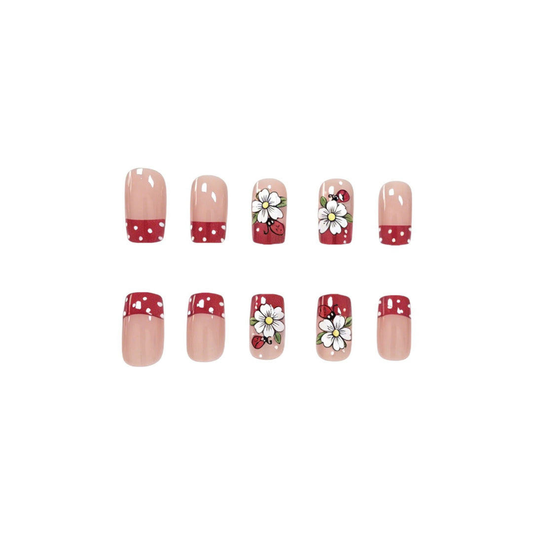 Cute Floral Nail Art Enhancements Kalsten