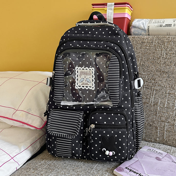 Playful Bunny Ear School Backpack Kalsten