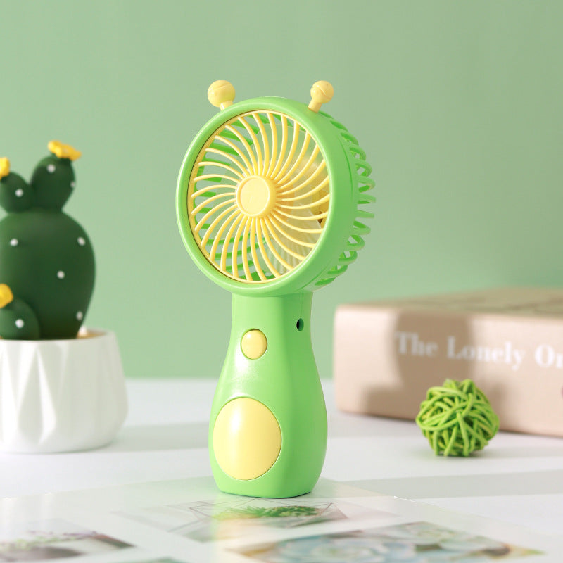 Unisex nan compact rechargeable quiet handheld fan with adjustable tilt Kalsten