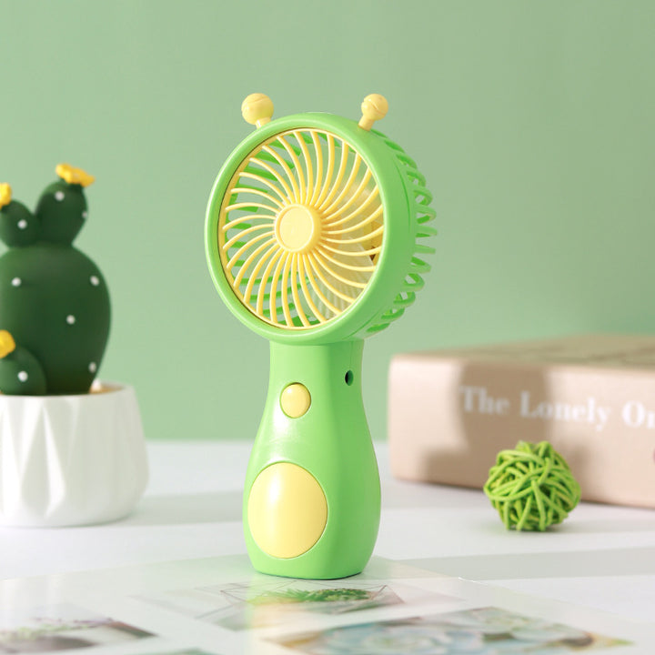 Unisex nan compact rechargeable quiet handheld fan with adjustable tilt Kalsten