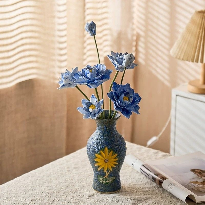 Decorative Handcrafted Floral Vase