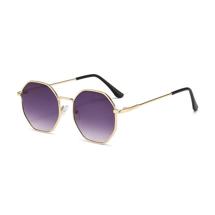 Women’s geometric sunglasses with high-quality UV protection lenses Kalsten