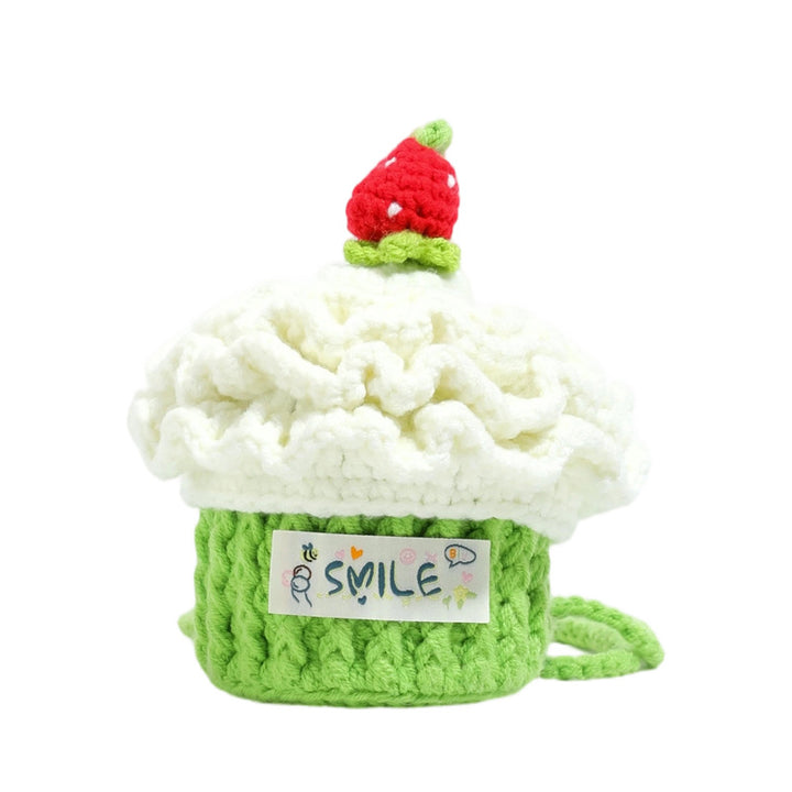 Cute Crochet Cupcake Plush Toy