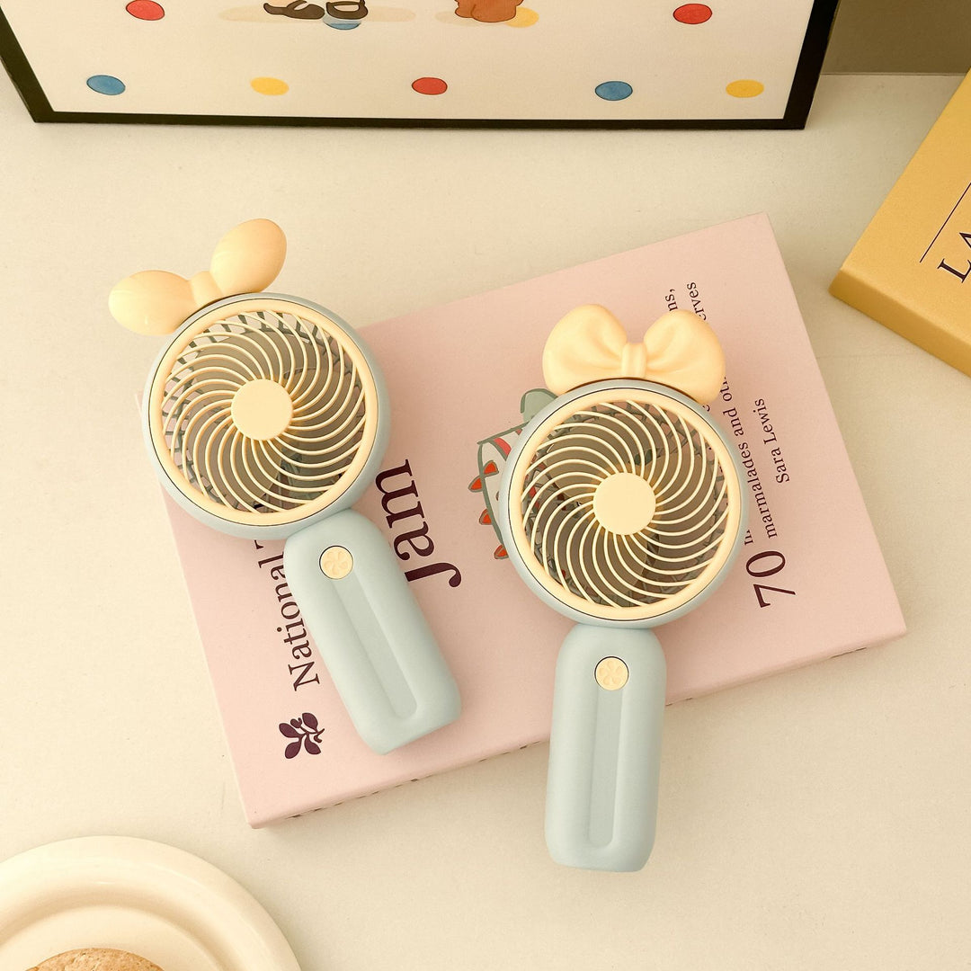 Unisex Handheld Fan in Playful Bunny Design Kalsten