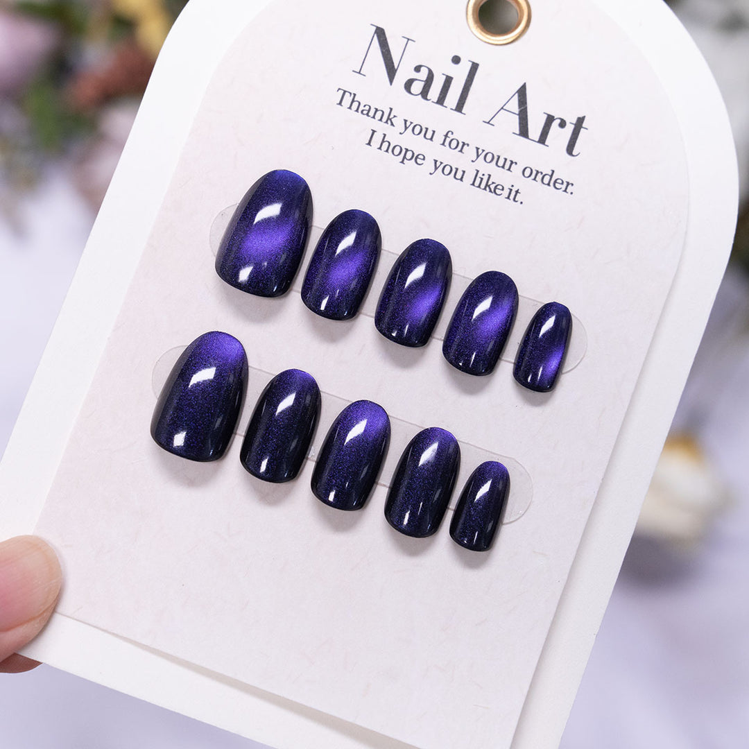 Glossy Gel Press-On Nails