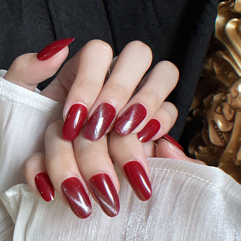 Glamorous artificial fingernails with shine and glitter effect Kalsten