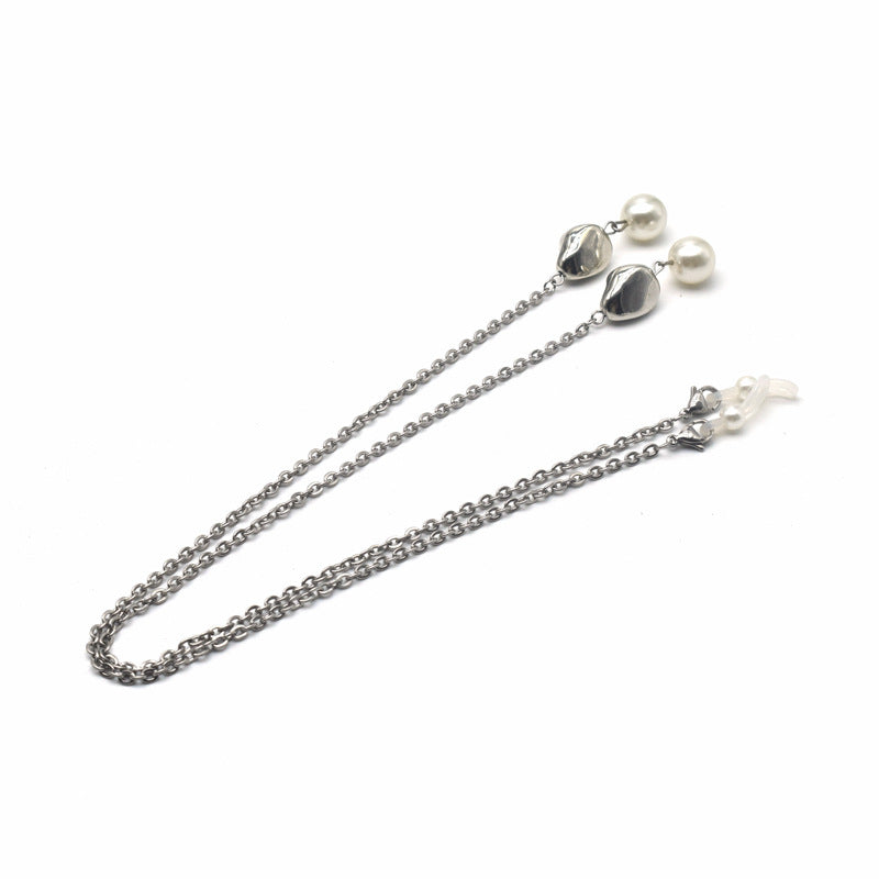 Elegant Adjustable Pearl Chain Earrings Kalsten