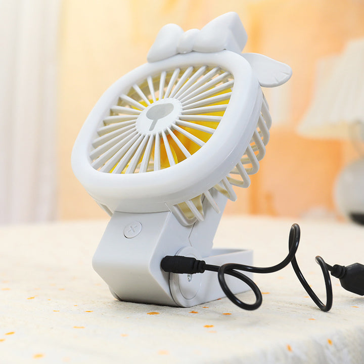 Creative handheld fan with USB connection and cute design Kalsten