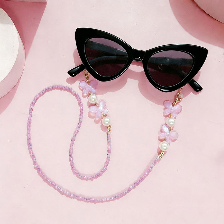 Decorative Floral Eyewear Chain Kalsten