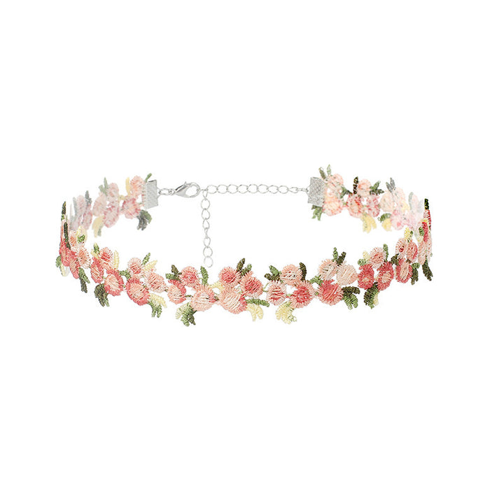 Floral Choker Necklace Kalsten